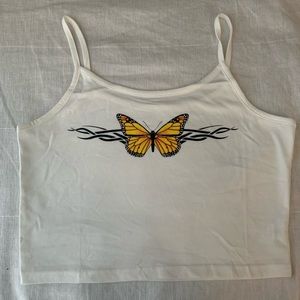 Butterfly Crop Top